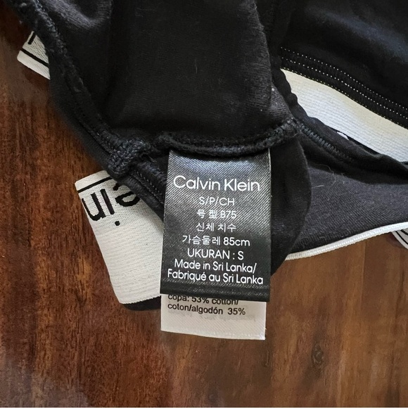 Calvin Klein Modern Cotton Bralette F3785 size small - Picture 5 of 7